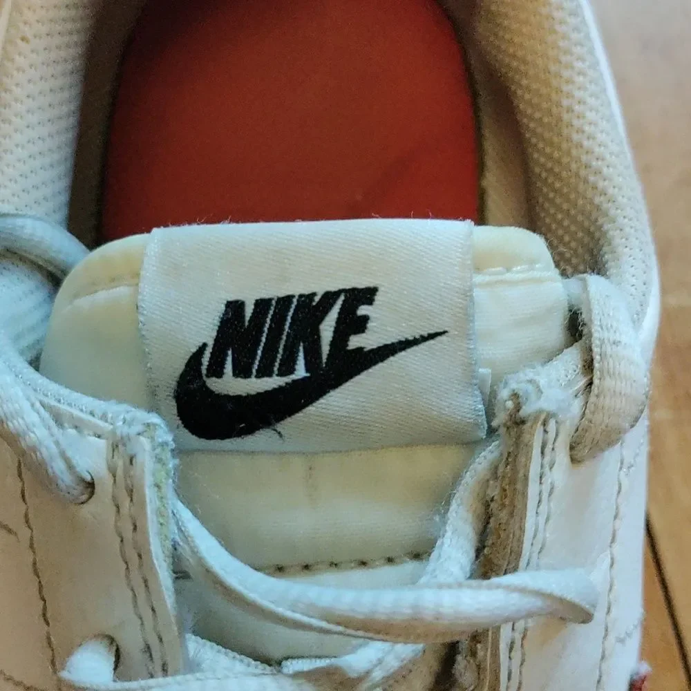 Nike Cortez Sneakers 7Y White Red Blue Retro Unisex